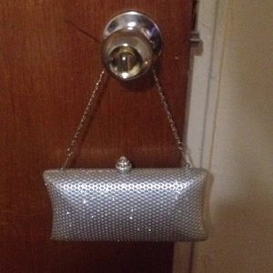 Silver clutch